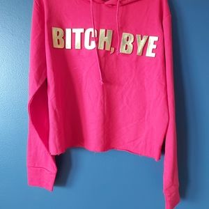 Women's lightweight hooded sweatshirt. NWOT